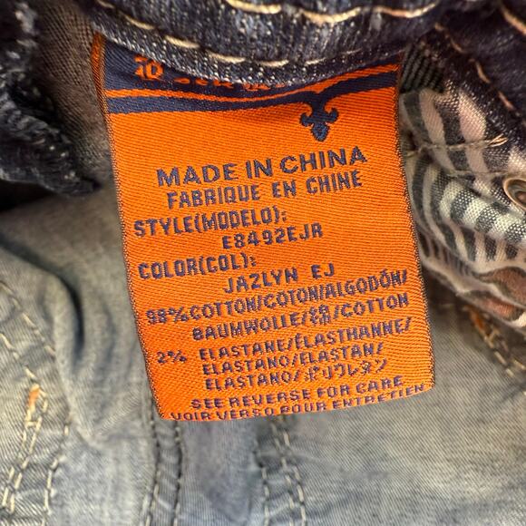 Rock Revival Jeans Women's 25(2) Blue Jazlyn Easy Straight Sequin Embellished - Picture 9 of 15